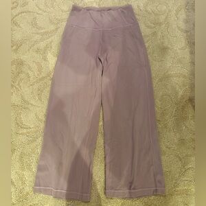 lululemon athletica Mauve Wide Leg Pants